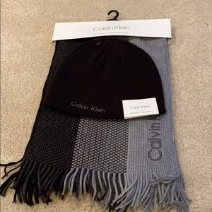 calvin klein hat set